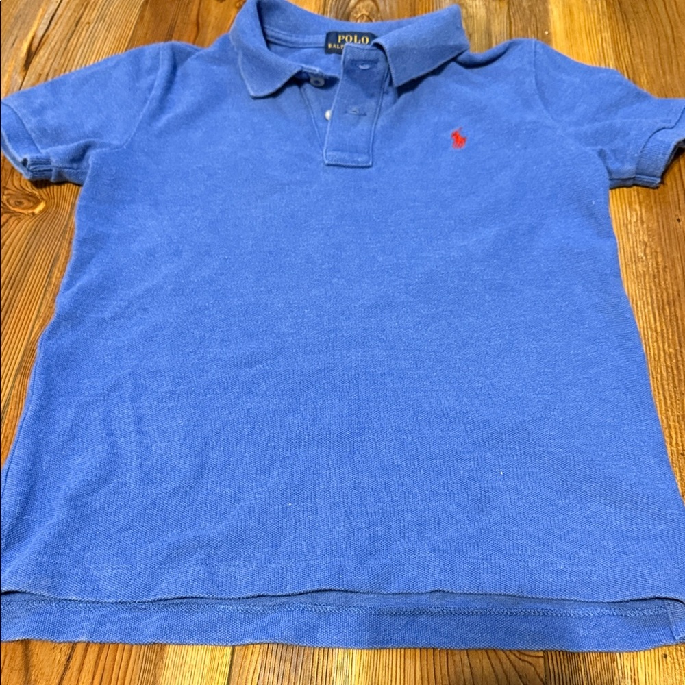 Polo by Ralph Lauren Kids Classic Blue Polo Shirt